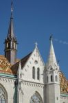 Matthias Church In  Budapest Stock Photo