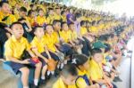 Primary Students Visit The Zoo, In The Jul 27, 2016. Bangkok Thailand Stock Photo