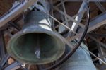 View Of The Bells In The Lamberti Tower In Verona Stock Photo