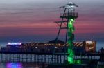 Brighton, East Sussex/uk - January 26 : View Of  The Zip Wire Ne Stock Photo