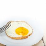 Egg Sunny Side Up Stock Photo