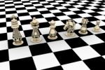 Chess Pieces Stock Photo