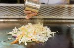 Fried Vegetable Combination Stock Photo