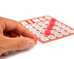 Bingo Card  Stock Photo