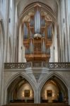 Interior View Of St James Church In Rothenburg Stock Photo