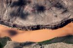 Aerial View Of The Grand Canyon Stock Photo