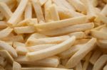 Freeze Fries French Close Up Flat Lay Stock Photo