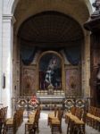 Interior View Of An Altar In The Church Of Notre Dame In Bordeau Stock Photo