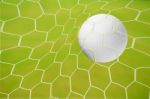 Soccer Goal Stock Photo