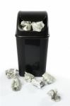 Dollar Bin Stock Photo