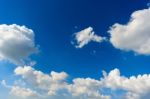 Blue Sky With Cloud Stock Photo