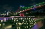 Story Bridge In Brisbane, Queensland Stock Photo