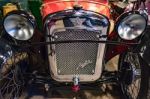 Old Austin Car In The Motor Museum At Bourton-on-the-water Stock Photo