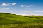 View Of The Scenic Tuscan Countryside Stock Photo