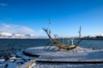 Sun Voyager In Reykjavik Stock Photo