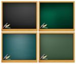 Chalkboard Stock Photo