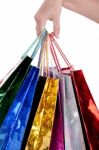 Colorful Shopping Bags Stock Photo