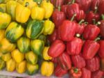 Paprika Background Stock Photo