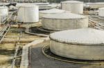 Industrial Oil In Petrochemical For Background Stock Photo