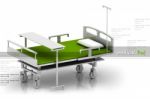 Hospital Bed Stock Photo