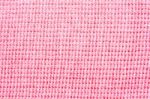 Close-up Pink  Fabric Textile Texture For Background Stock Photo