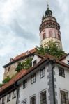 State Castle And Chateau Complex Of Cesky Krumlov Stock Photo