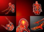 3d Rendering Medical Illustration Of The Human Skeletonl Stock Photo