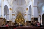 Marbella, Andalucia/spain - July 6 : Interior Of The Church Of T Stock Photo