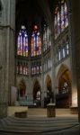 Interior View Of Cathedral Of Saint-etienne Metz Lorraine Mosell Stock Photo