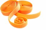 Two Roll Of Orange Velcro Strips Stock Photo