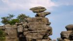 Scenic View Of Brimham Rocks In Yorkshire Dales National Park Stock Photo