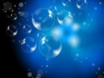 Abstract Bubbles Background Means Soapy Spheres Wallpaper
 Stock Photo