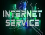 Internet Service Means Datacenter Web And Dsl Stock Photo