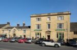 Sunny Spring Day In Moreton-in-marsh Stock Photo