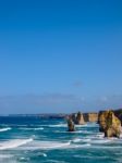 Beautiful View Of Twelve Apostles Stock Photo