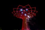 Tree Of Life At Expo In Milan Italy Stock Photo