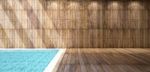 Wooden And Pool Stock Photo