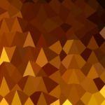 Burnt Umber Brown Abstract Low Polygon Background Stock Photo