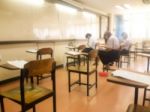 Blur Abstract Background Of Examination Room Stock Photo