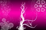 Pink Color Background Stock Photo