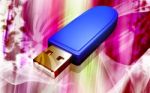 USB Flash Drive Stock Photo