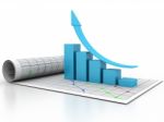 Business Graph Stock Photo