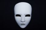 White Mask  Stock Photo