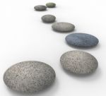 Spa Stones Indicates Love Not War And Balance Stock Photo