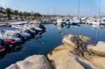 Marina At Palau In Sardinia Stock Photo