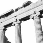 Historical   Athens In Greece The Old Architecture And Historica Stock Photo