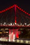 Story Bridge In Brisbane Stock Photo