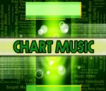 Music Charts Means Best Sellers And Albums Stock Photo