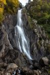 Aber Falls Stock Photo