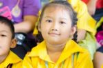 Primary Students Visit The Zoo, In The Jul 27, 2016. Bangkok Thailand Stock Photo